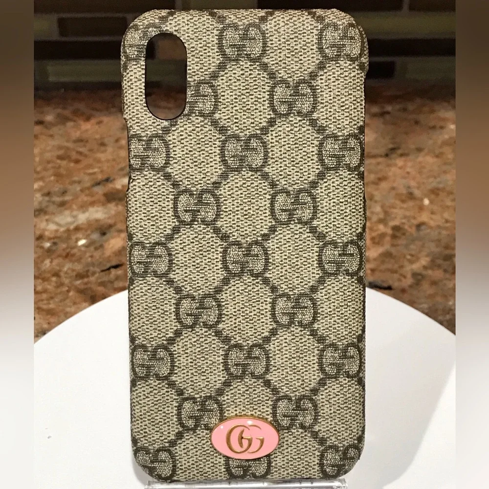 GUCCI Supreme Signature Coated Canvas IPhone X/XS Case 🔥 - Picture 3 of 17
